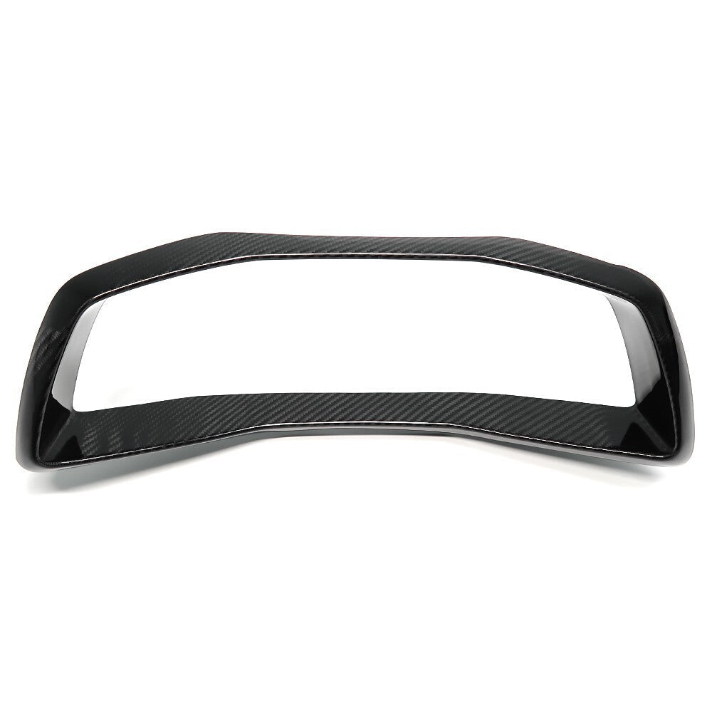 Chevrolet Corvette C8 Carbon Fiber Gauge Cluster Trim Cover