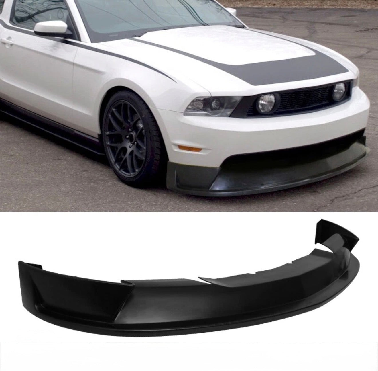 AAD STYLE FRONT LIP - FORD MUSTANG GT V8 (2010–2012)