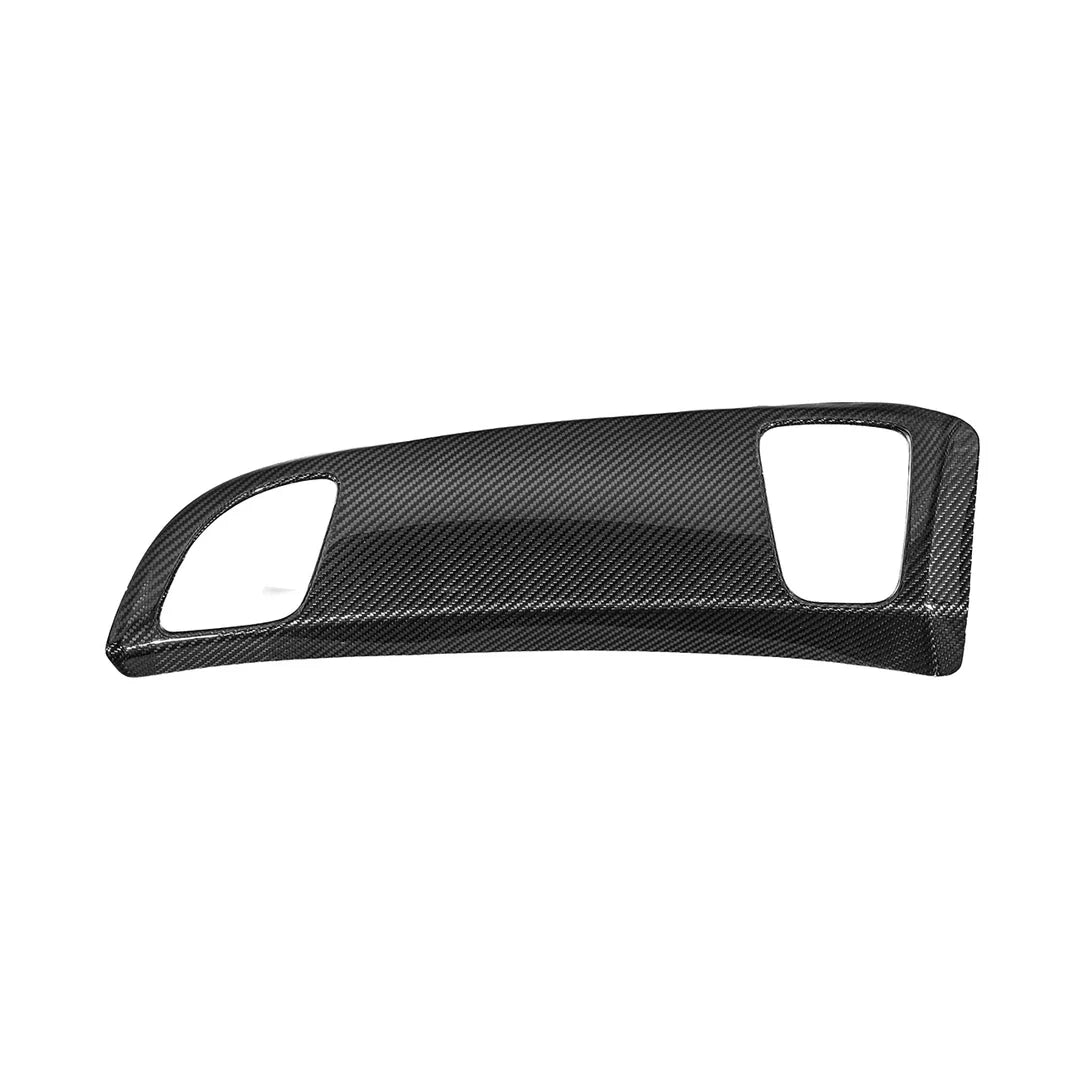 DRY CARBON FIBER PASSENGER-SIDE DASH AIR DUCT VENT PANEL COVER - CHEVROLET CORVETTE C7 (2014–2019)