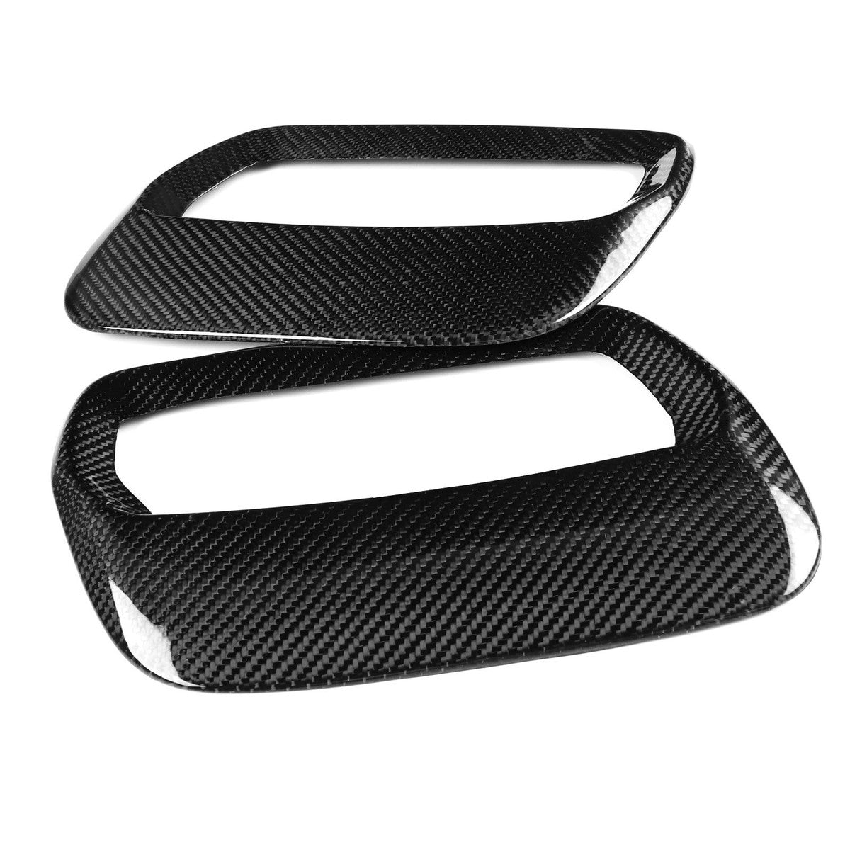 TRUFIBER CARBON FIBER HOOD VENT COVERS - FORD MUSTANG (2018–2023)