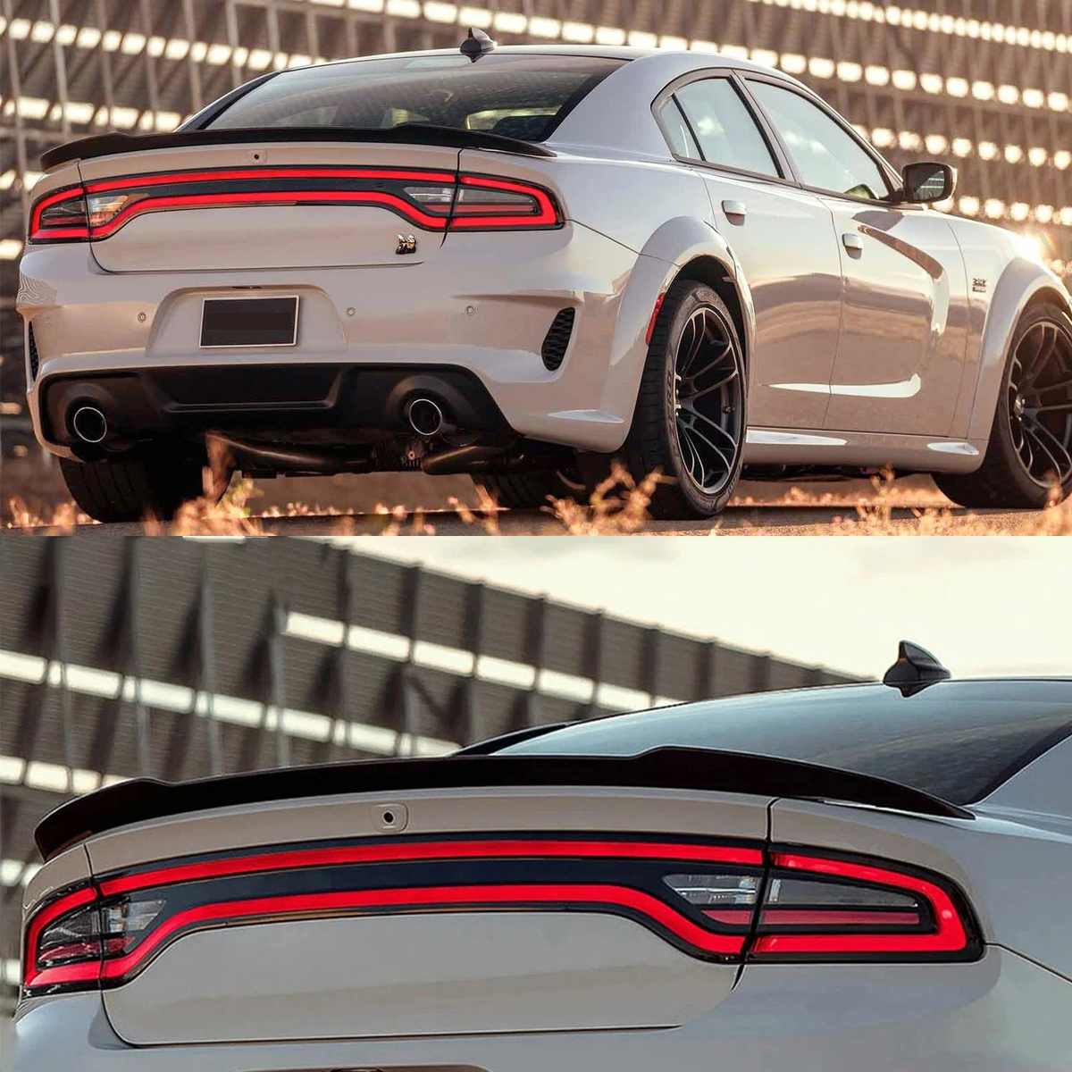 SRT HELLCAT STYLE REAR TRUNK SPOILER WING - DODGE CHARGER (2011–2023)