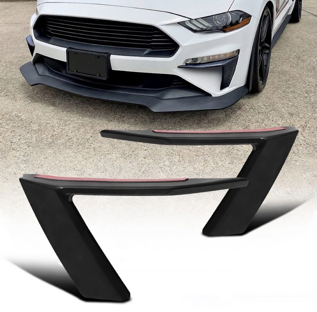 AAD FRONT BUMPER CANARDS (PAIR) - FORD MUSTANG GT (2018–2022)