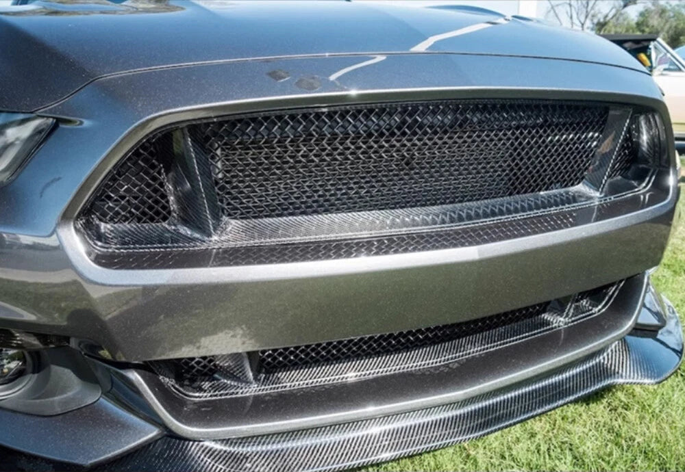 AAD CARBON FIBER FRONT GRILLES - FORD MUSTANG (2015–2017)