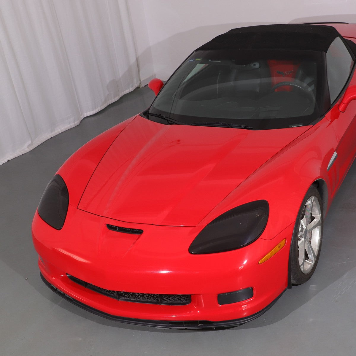 SMOKED BLACK HEADLIGHT & TAIL LIGHT COVER TRIM KIT - CORVETTE C6 (2005–2013)
