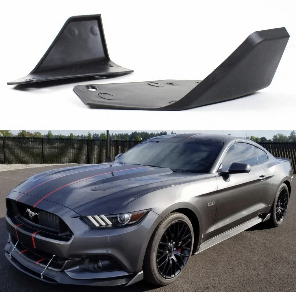 AAD FRONT BUMPER CORNER WINGLETS - FORD MUSTANG (2015–2023)