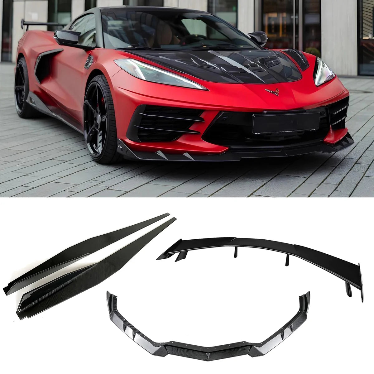 MAXTON DESIGN 4-PIECE BODY KIT - CORVETTE C8
