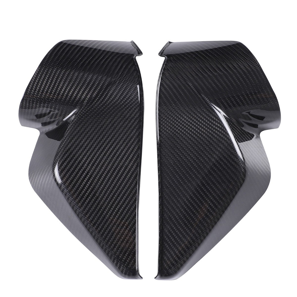 Chevrolet Corvette C8 Carbon Fiber Dashboard Side Trim Covers