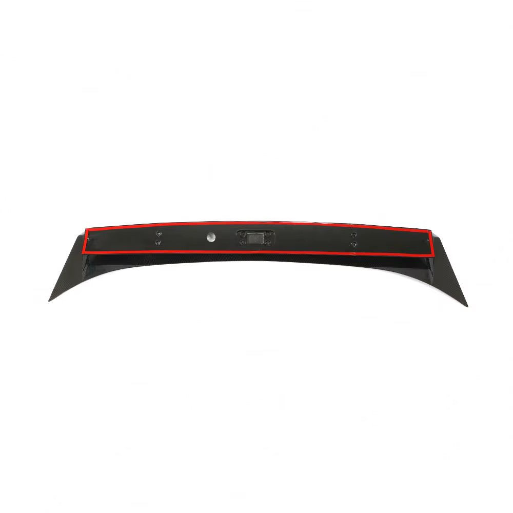 Strata Style Carbon Fiber One-Piece Rear Wing Spoiler – Dodge Challenger (2015–2019)