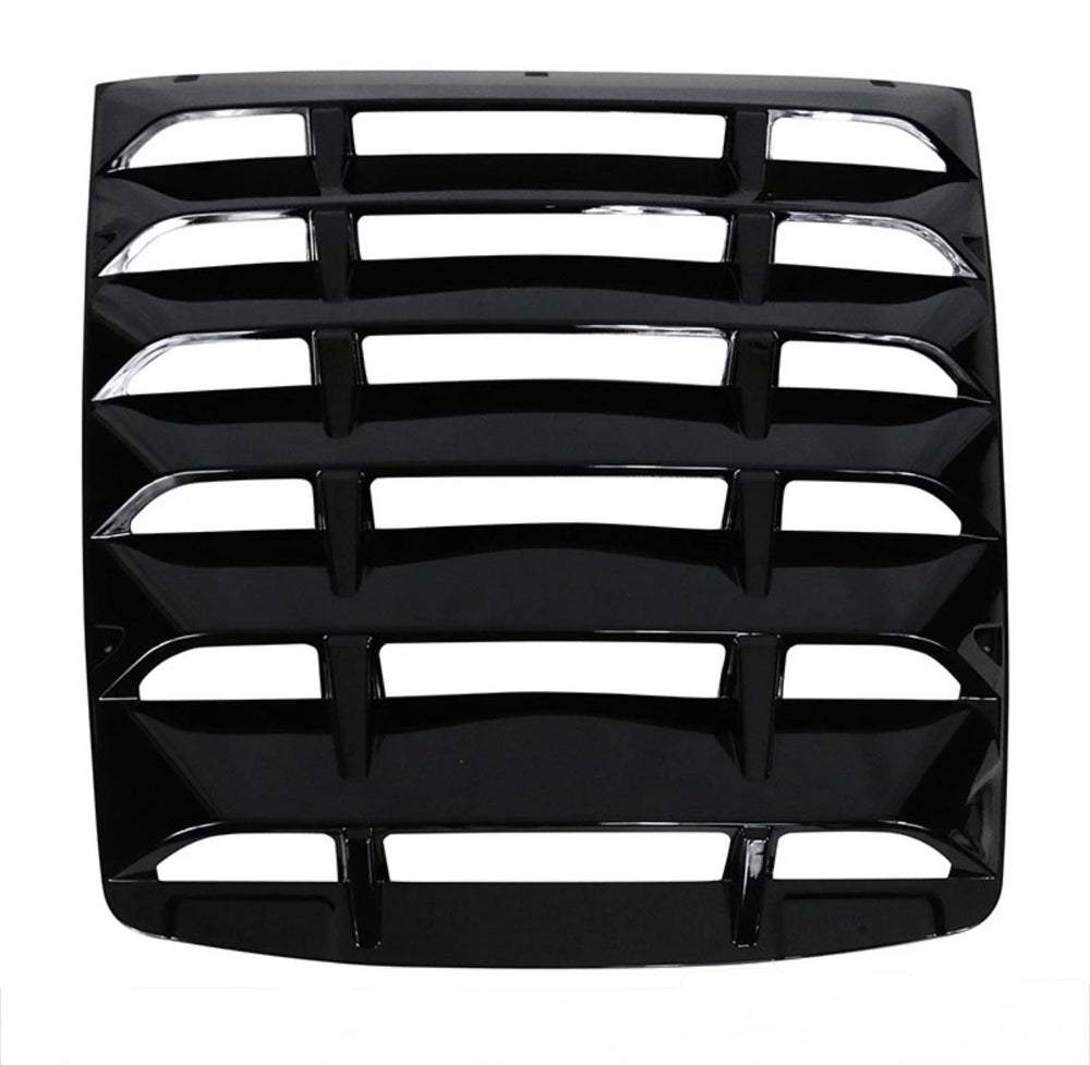 Gloss Black Rear Window Louver Sun Shade Cover - Chevrolet Corvette C7 (2014–2019)