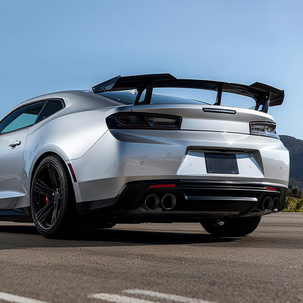 ZL1 STYLE GLOSS BLACK REAR TRUNK WING - CHEVROLET CAMARO (2016–2024)