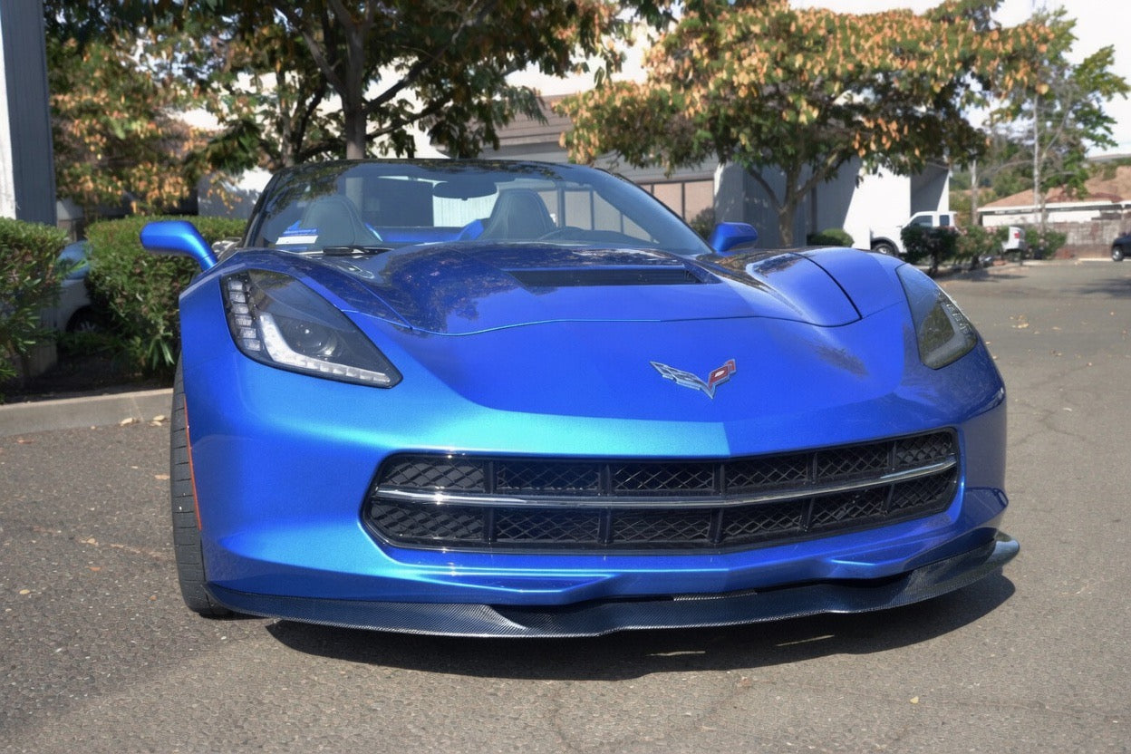 AAD CARBON FIBER PERFORMANCE FRONT LIP - CHEVROLET CORVETTE C7 STINGRAY (2014–2019)