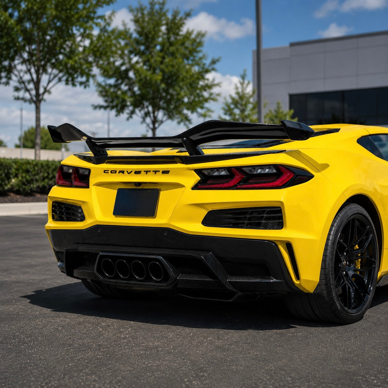 2023–2026 Chevrolet Corvette C8 Z06 Carbon Fiber Z07 2-Piece Spoiler