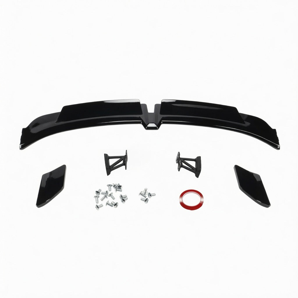 GT STYLE GLOSS BLACK REAR SPOILER WING - CHEVROLET CAMARO LT / LS / RS / SS / ZL1 (2016–2024)