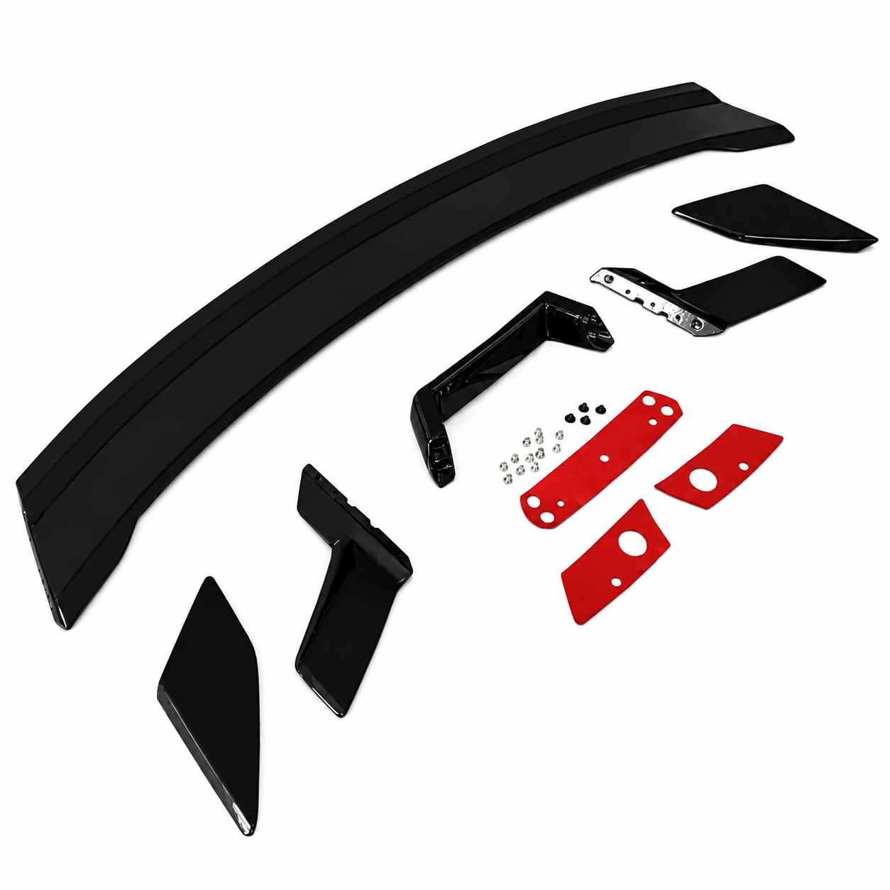 GLOSS BLACK DARK HORSE STYLE TRUNK SPOILER - FORD MUSTANG S650 (2024–2026)