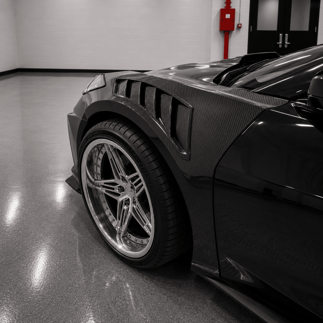 Chevrolet Corvette C8 AAD Carbon Fiber Side Fenders