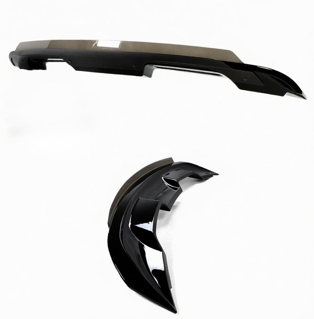 GT500 STYLE SMOKE GURNEY FLAP WICKER BILL SPOILER - FORD MUSTANG (2015–2023)