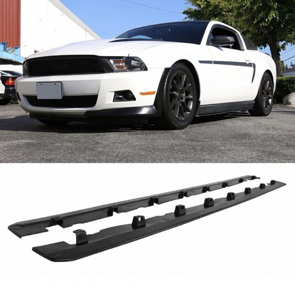 SIDE SKIRT EXTENSIONS - FORD MUSTANG (2010–2014)