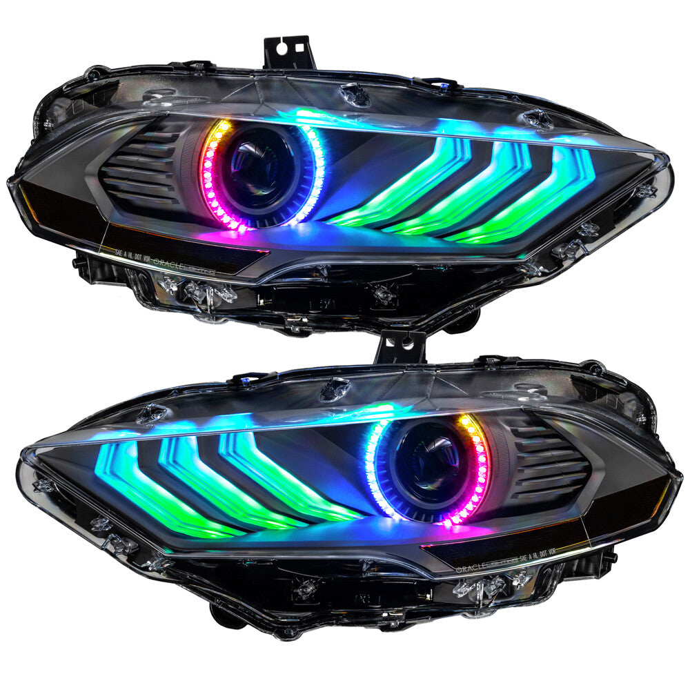 2018–2023 Ford Mustang RGB Sequential LED Headlights