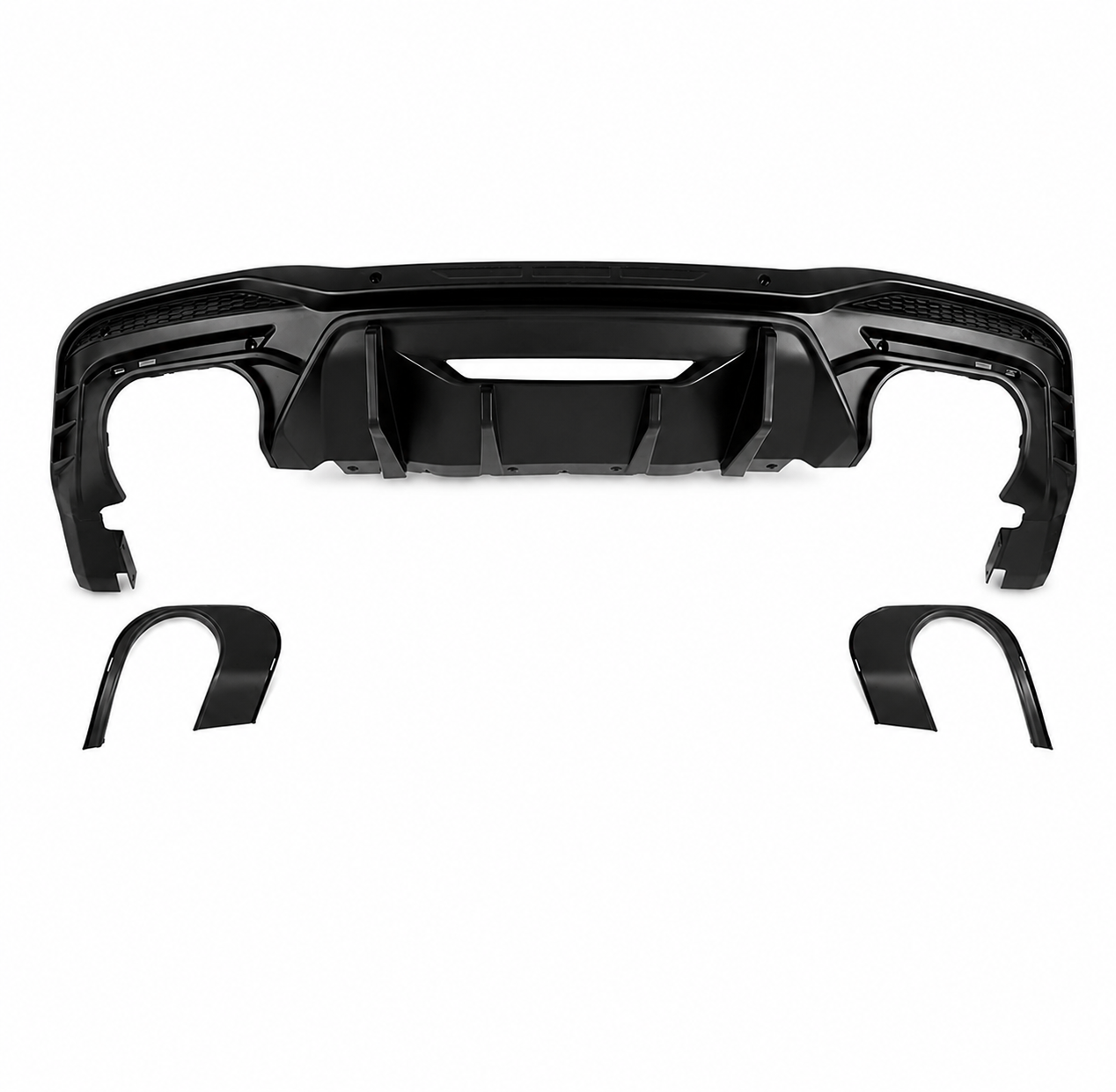 COMPETITION STYLE REAR BUMPER DIFFUSER - FORD MUSTANG (2024+)