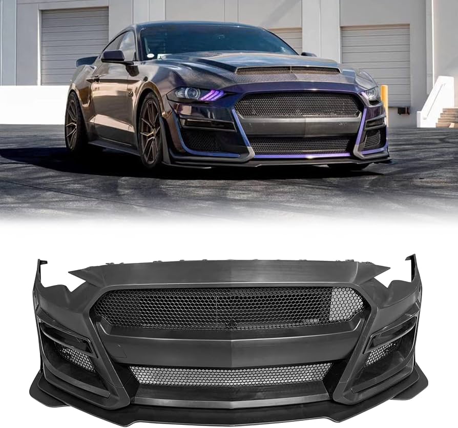 GT500 STYLE FRONT BUMPER CONVERSION KIT - FORD MUSTANG (2018–2023)