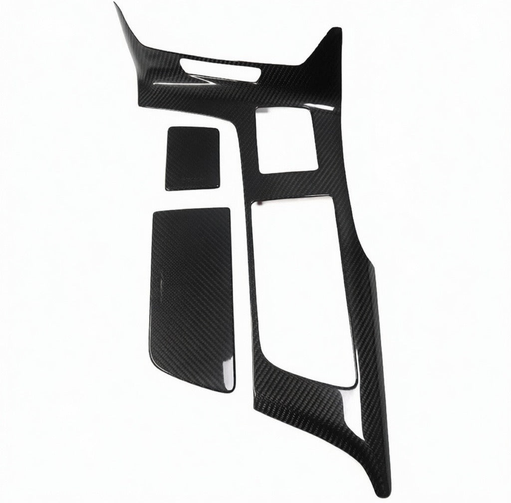 Carbon Fiber Center Consoles Panel Trim For Chevrolet Corvette C7 ZR1 Z06 14-19