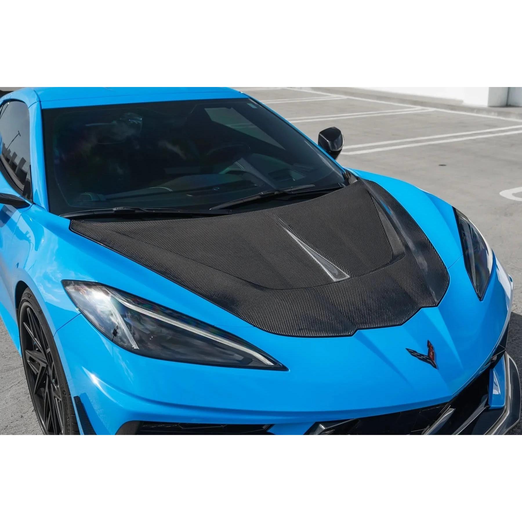 Chevrolet Corvette C8 AAD Carbon Fiber Front Hood